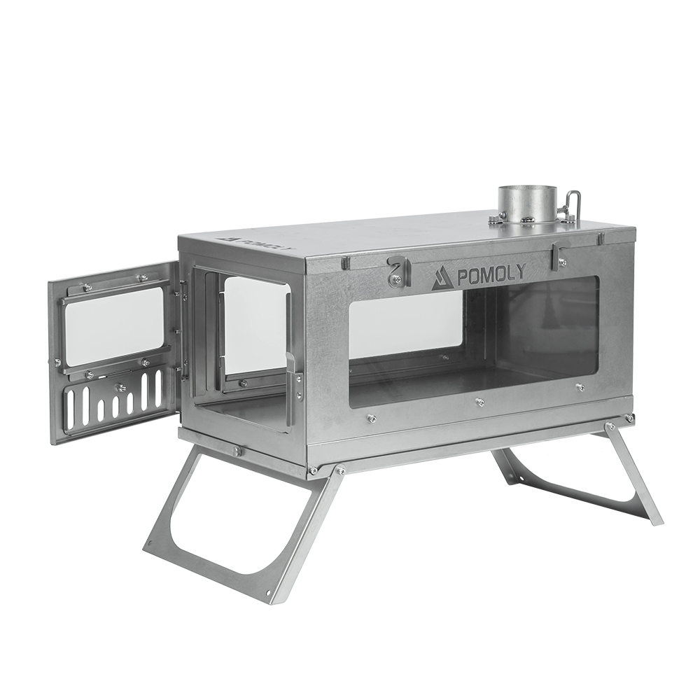 TAISOCA Oven Stove 2021 Version | Titanium Tent Wood Stove with Oven