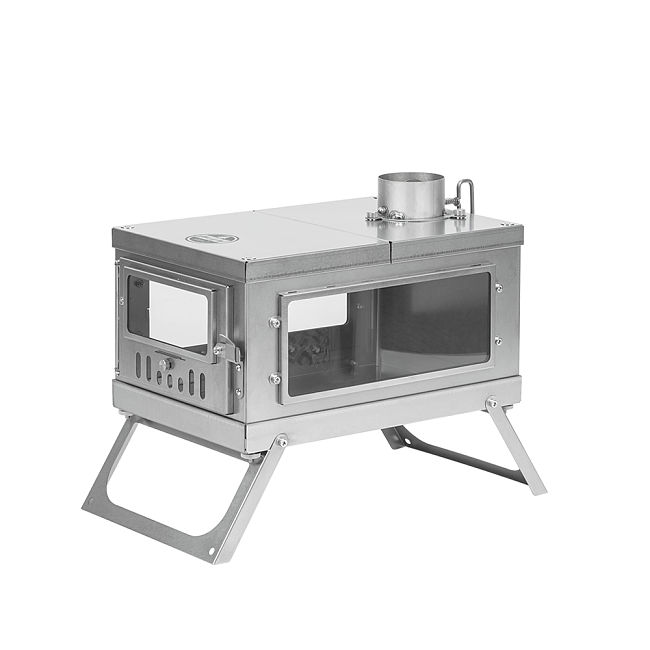 Timber Wolf 3 | Portable Titanium Stove | Solo Buchcraft and Hot Tent Camping |  Lonewolf 902 Signature
