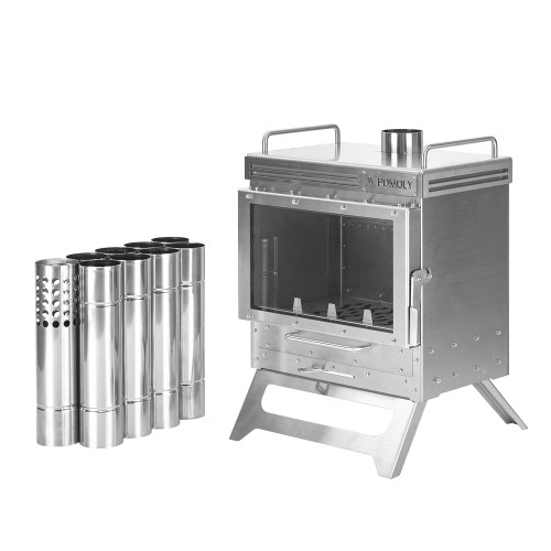 Dweller Wood Stove | Outdoor Fireplace for Hot Tent Camping | POMOLY New Arrival