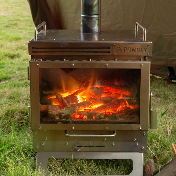 Dweller Wood Stove | Outdoor Fireplace for Hot Tent Camping | POMOLY New Arrival
