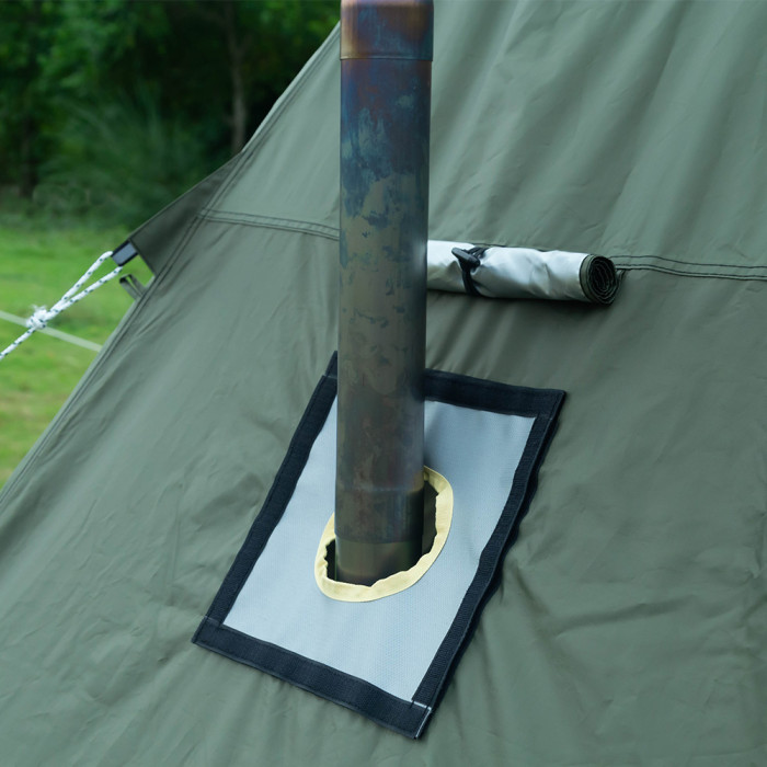 HEX Hot Tent with Wood Stove Jack 2-3 Person