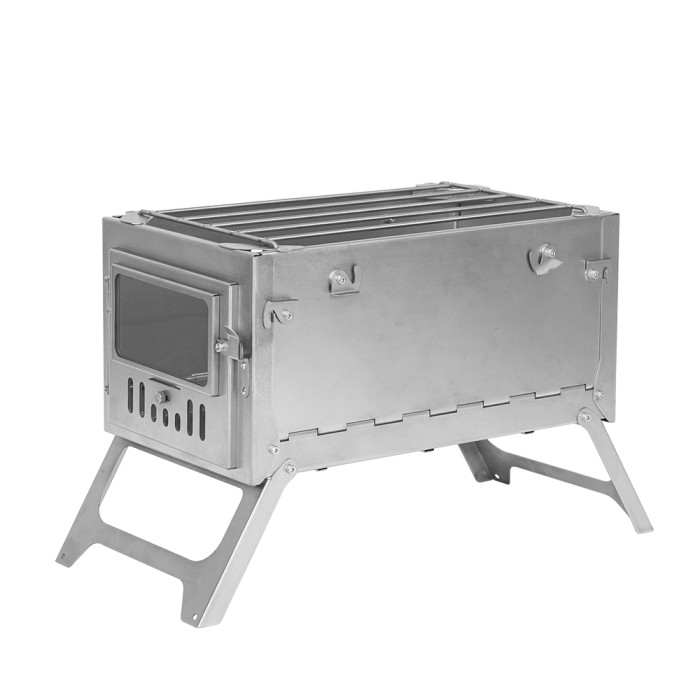 T1 FLAME Wood Stove | Titanium Tent Stove for Camping