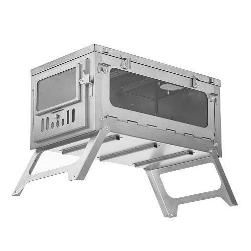 T1 PERSPECTIVE Stove | Titanium Wood Stove for Hot Tent