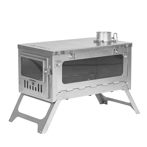 T1 PERSPECTIVE Stove | Titanium Wood Stove for Hot Tent