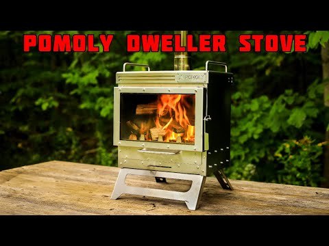 Dweller Wood Stove | Outdoor Fireplace for Hot Tent Camping | POMOLY 2021 New Arrival