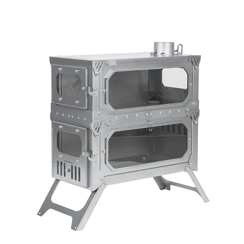 T Brick Max Titanium Stove Fastfold Titanium Tent Wood Stove for