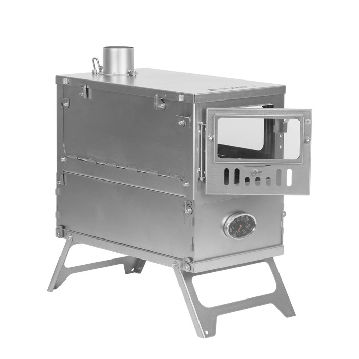 T1 TAISOCA Titanium Oven Stove | Portable Tent Wood Stove with Oven | New Arrival 2021