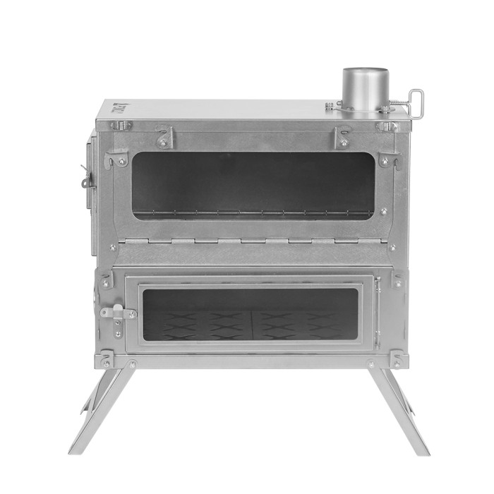 T1 TAISOCA Titanium Oven Stove | Portable Tent Wood Stove with Oven | New Arrival 2021