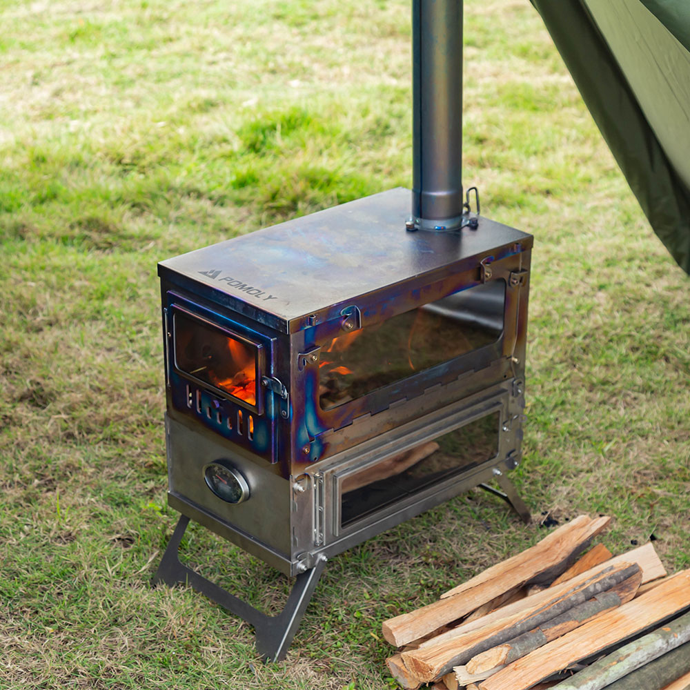 3w titanium tent wood stove