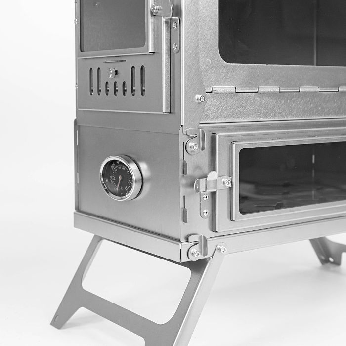 【Pre Order】T1 Taisoca Oven Stove | Portable Titanium Tent Wood Stove with Oven Part |  New Arrival