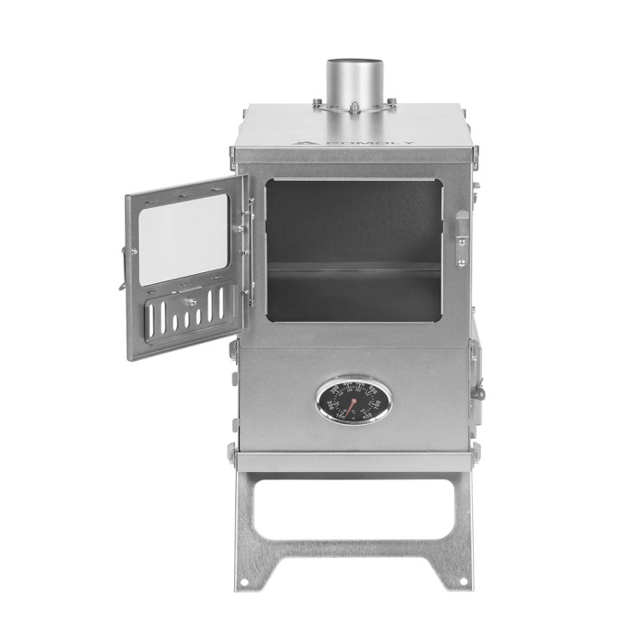 【Pre Order】T1 Taisoca Oven Stove | Portable Titanium Tent Wood Stove with Oven Part |  New Arrival