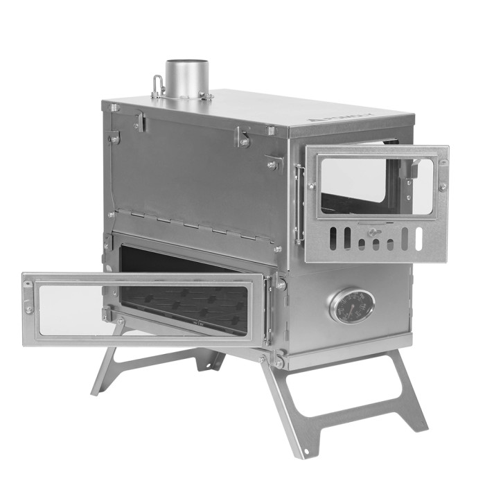 [Pre Order] TAISOCA Oven Stove | T1 Series Portable Titanium Tent Wood Stove with Oven Part | 2022 New Arrival