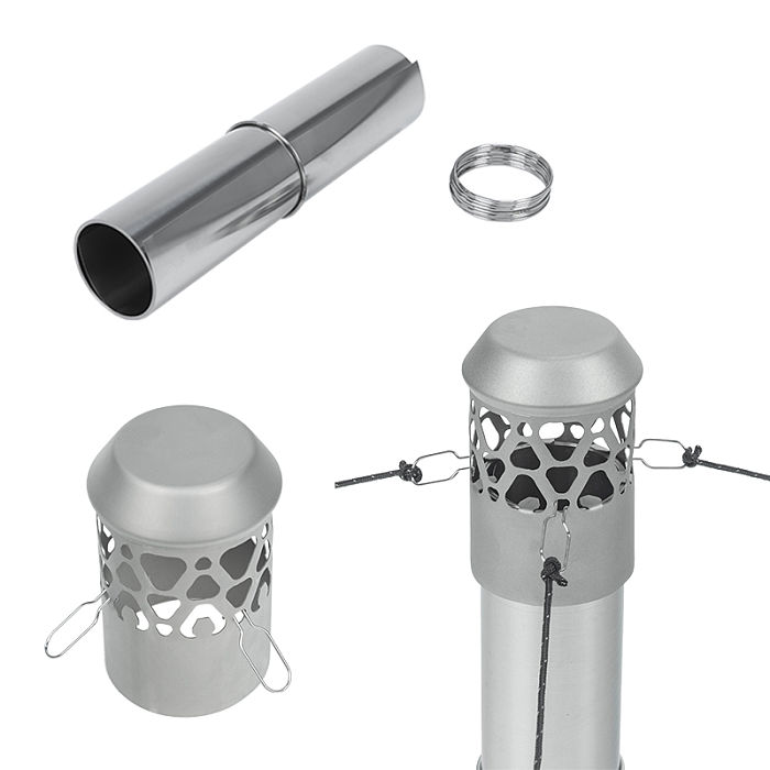 T-Brick Ultra | Portable Titanium Wood Stove | Camping Tent Stove for 3-6P