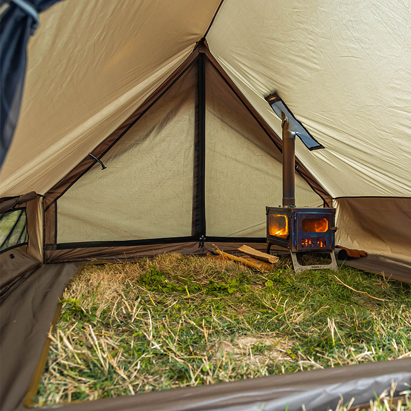 CHALET Camping Hot Tent | Solo Winter Camping Tent | POMOLY CHALET Camping Hot Tent | Solo Winter Camping Tent | POMOLY