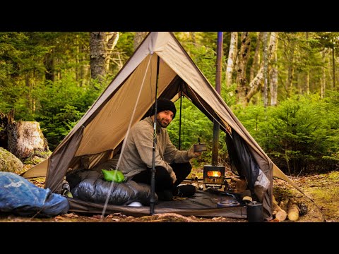 CHALET Camping Hot Tent | Solo Winter Camping Tent | POMOLY New 