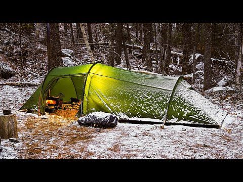 T-Brick Mini | Portable Titanium Wood Stove for Solo Hot Tent Camping | POMOLY New Series
