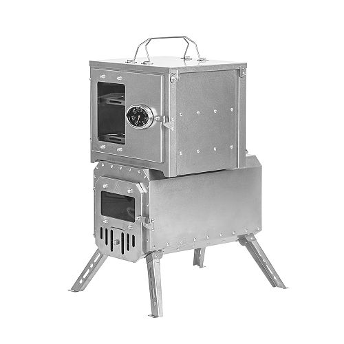 Titanium Stove Oven Size M | Ultralight Oven 2.5 lb | POMOLY New Arrival