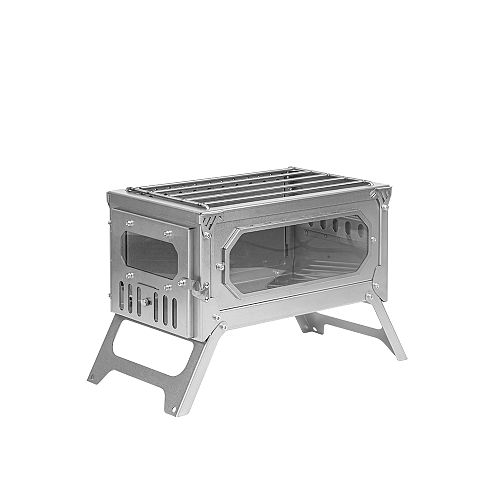 T-Brick Mini Titanium Campfire Grill
