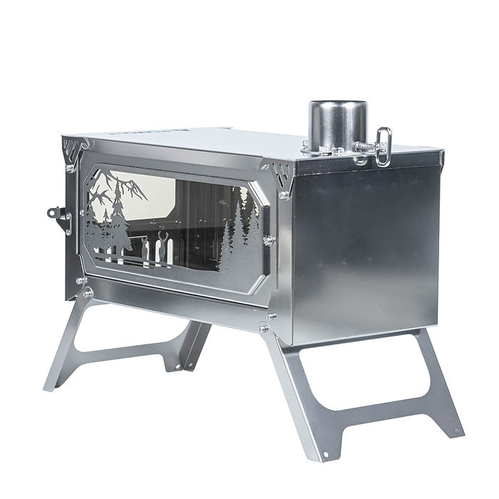 T-Brick Altay Mirror Version Limited Edition | Portable Titanium Stove for Hot Tent Camping | POMOLY New Arrival