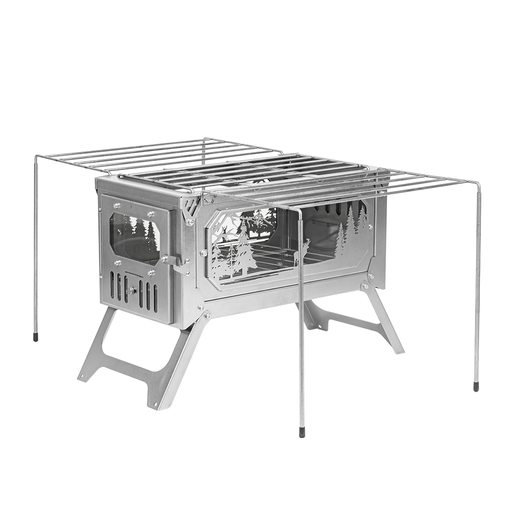 Altay Stove T-Brick Winter Version | Portable Titanium Wood