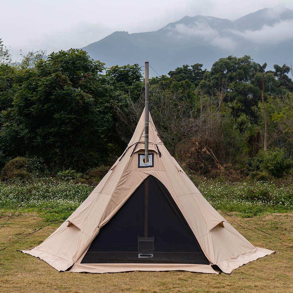 Pomoly PEAK TC Hot Tent | Tetoron Cotton Tent with Inner
