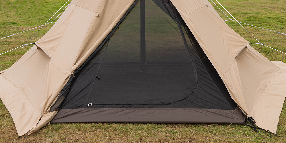 PEAK teepee tent with inner tent