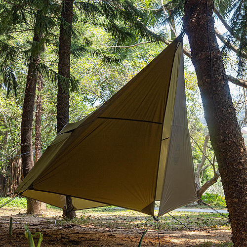 Wolfden UL Hammock Rain Fly Tarp Shelter 9ft x 12ft | Ultralight 20D 3000mm Silnylon Tarp | Lonewolf902 Signature | New Arrival