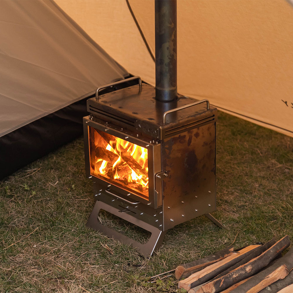 WOODBURNING STOVE LOG BURNER MULTIFUEL TENT GREENHOUSE GARAGE FROM PRODUCENT NEW 