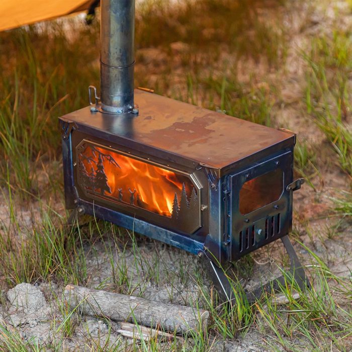 T-Brick Altay Winter Version | Portable Titanium Wood Stove for Hot Tent Camping | POMOLY 2022 New Arrival