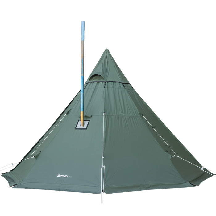 YARN Octa Canvas Hot Tent with Wood Stove Jack 3-5 Person