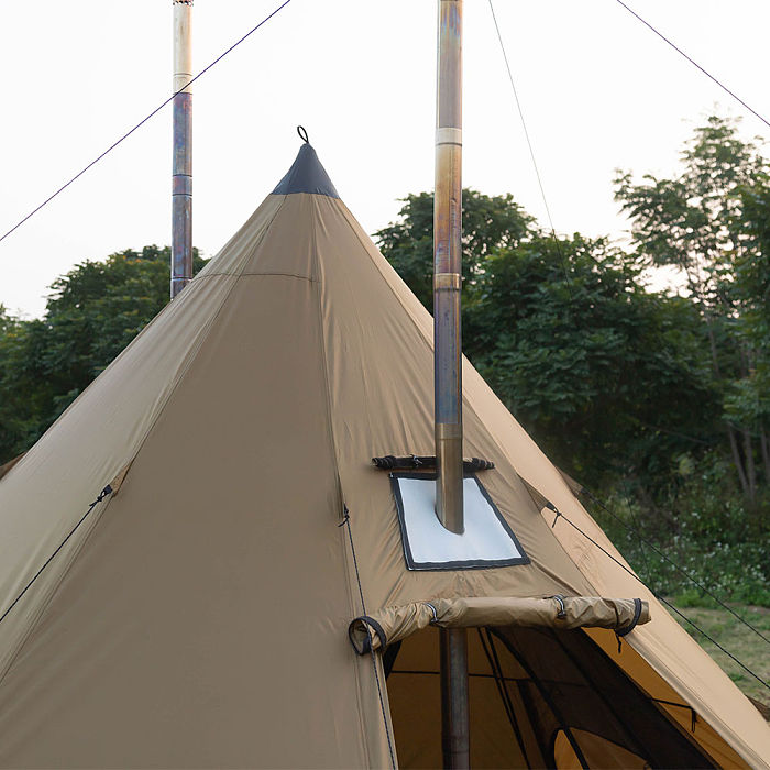 Bromance 70 Tipi Wood Stove Tent for 4-6 Person (3 Stove Jacks) | POMOLY New Arrival