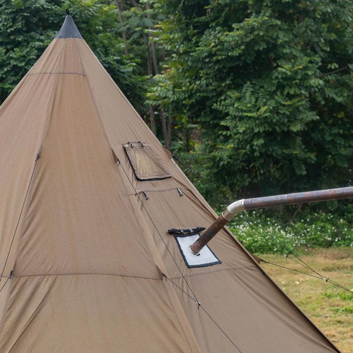 [Pre Order] Bromance 70 Tipi Wood Stove Tent for 4-6 Person (3 Stove Jacks) | POMOLY 2022 New Arrival
