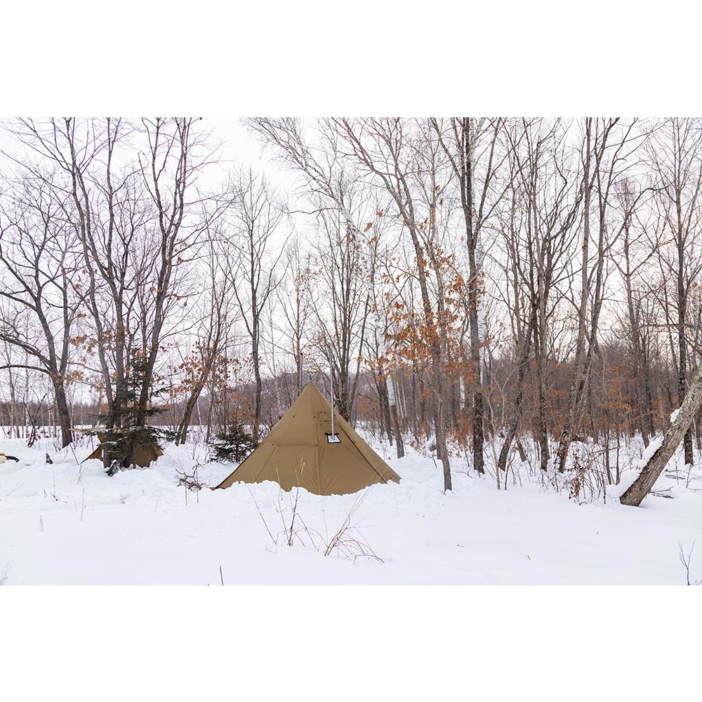 Bromance 70 Teepee Hot Tent for 4-6 Person POMOLY 2022 New Series pic