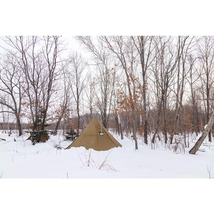Bromance 70 Tipi Wood Stove Tent for 4-6 Person (3 Stove Jacks) | POMOLY New Arrival