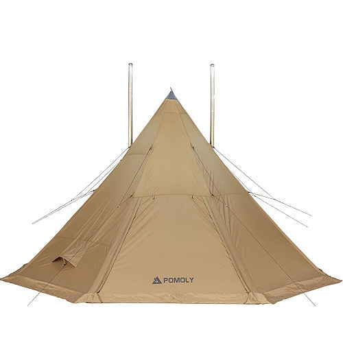 Bromance 70 Tipi Wood Stove Tent for 4-6 Person (3 Stove Jacks) | POMOLY New Arrival