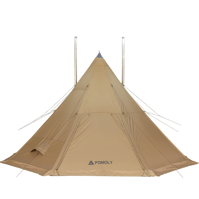 Bromance 70 Tipi Wood Stove Tent for 4-6 Person (3 Stove Jacks) | POMOLY New Arrival