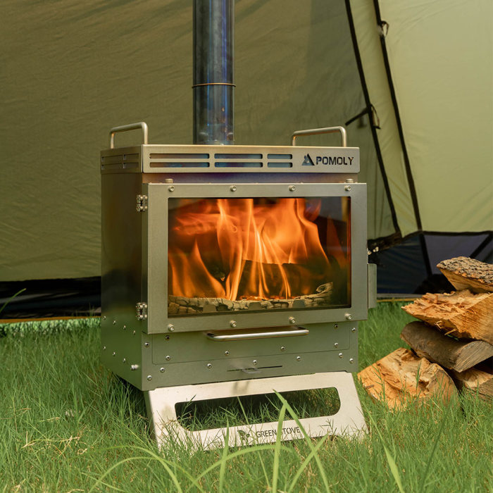 Dweller Ti Tent Stove | Outdoor Fireplace for Hot Tent Camping | Camping Wood  Stove