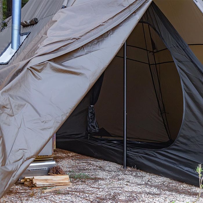 HUSSAR Plus 2.0 Camping Hot Tent | Tipi Tent with Stove Jack | POMOLY New Arrival