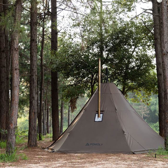 HUSSAR Plus Camping Hot Tent | POMOLY