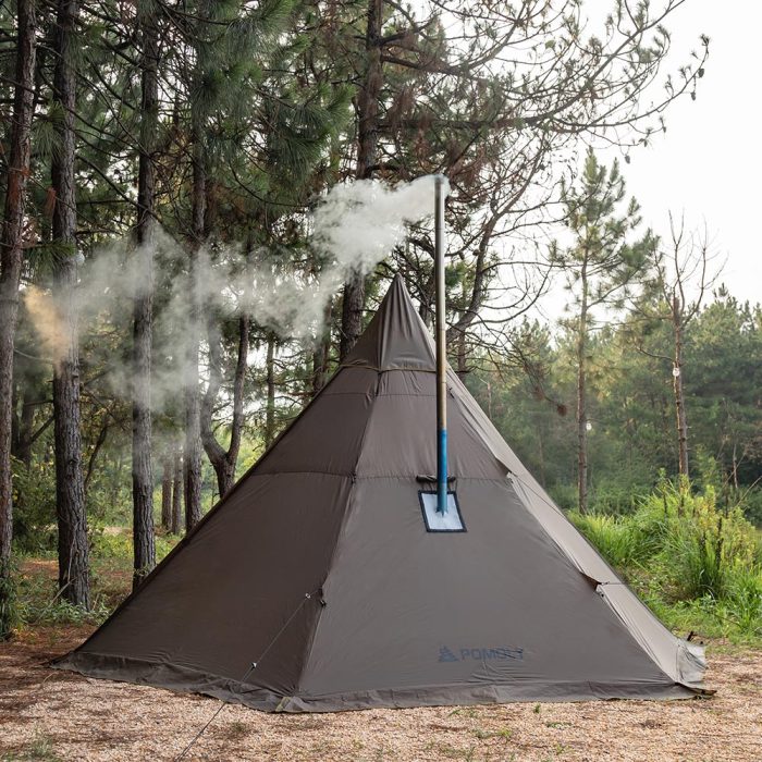 HUSSAR Plus Camping Hot Tent | POMOLY