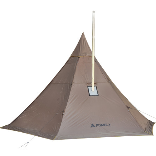 HUSSAR Plus 2.0 Camping Hot Tent | Tipi Tent with Stove Jack | POMOLY New Arrival