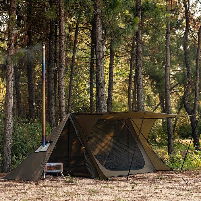 STOVEHUT 20 Ultralight Shelter Hot Tent Camping Tent with Stove Jack | POMOLY New Arrival