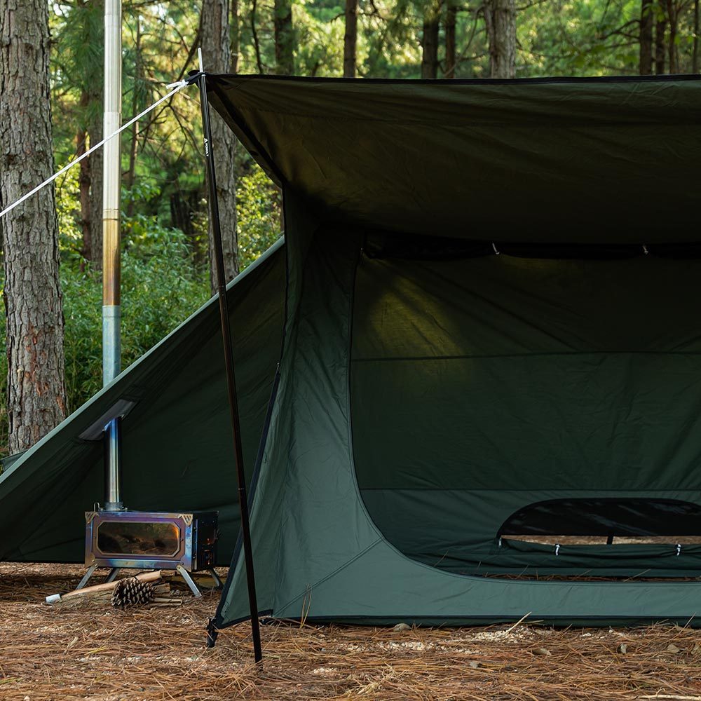 STOVEHUT TC Shelter Chimney Tent | Camping Baker Style Shelter Tent ...
