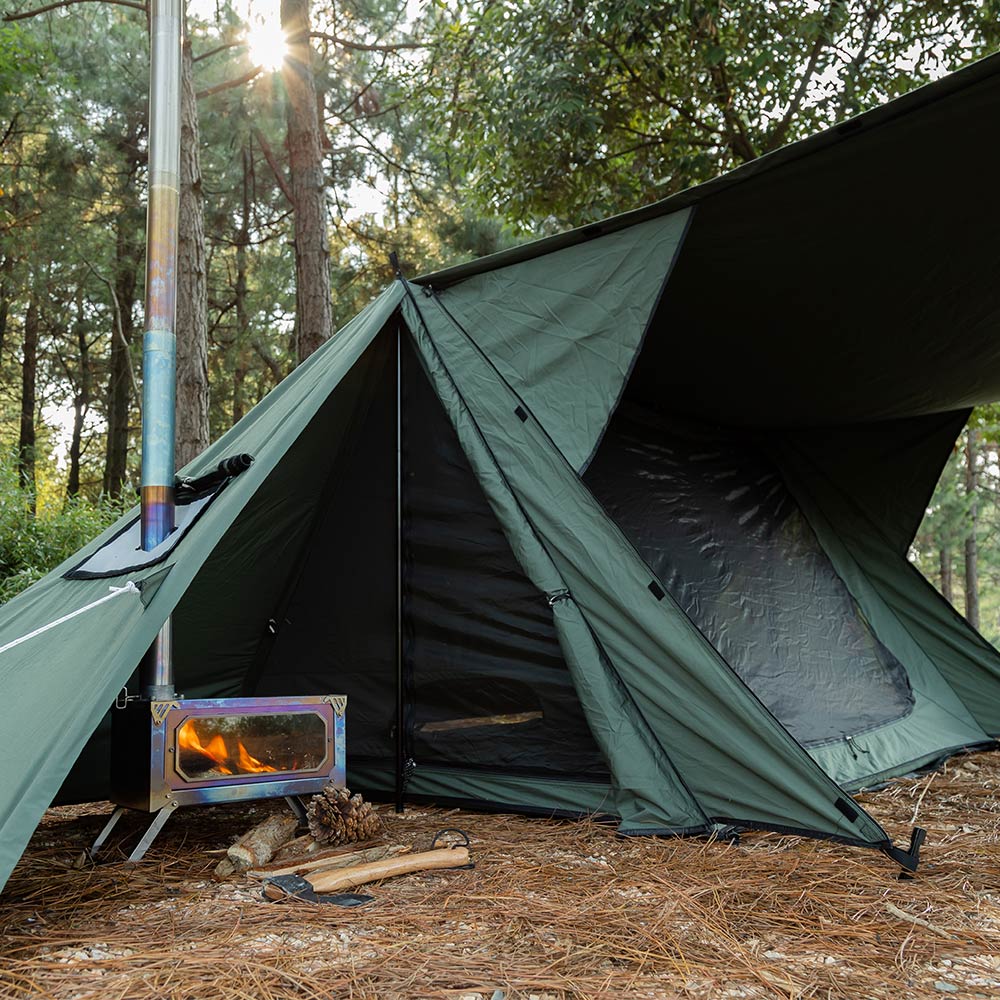STOVEHUT TC Shelter Chimney Tent | Camping Baker Style STOVEHUT TC Shelter Chimney Tent | Camping Baker Style
