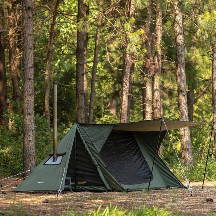 STOVEHUT TC Chimney Shelter | Camping Hot Tent for Bushcrafter | POMOLY New Arrival 2022