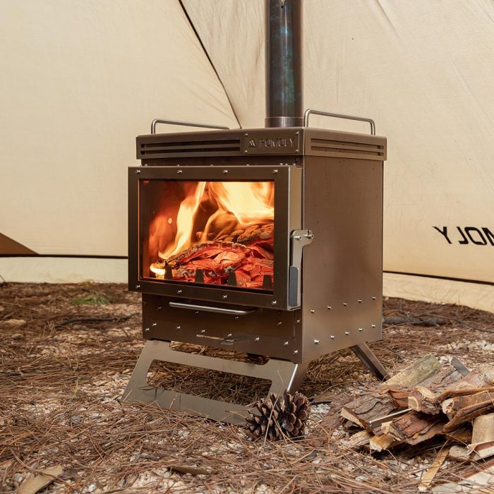 [Pre Order] Dweller Max Wood Stove | Outdoor Fireplace for Hot Tent Camping