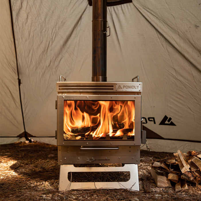 Dweller Max Wood Stove | Outdoor Fireplace for Hot Tent Camping