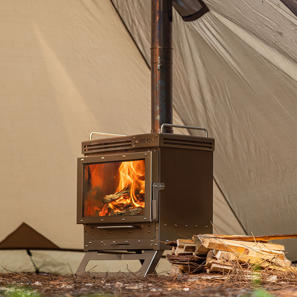 Dweller Max Tent Stove Camping Fireplace for Hot Tent Camping Wood Burning Stove