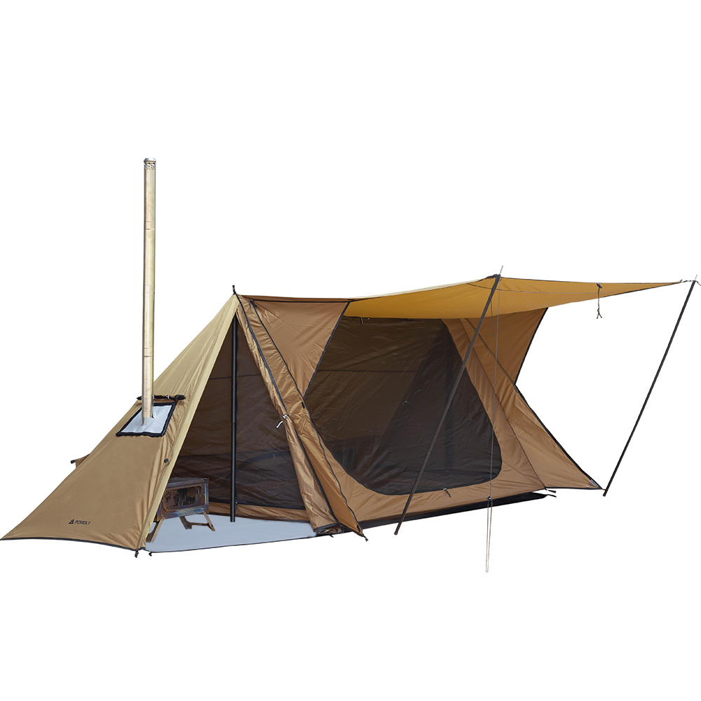 STOVEHUT 70 Shelter Hot Tent | Camping Baker Style Shelter Tent With Stove  Jack - Pomoly