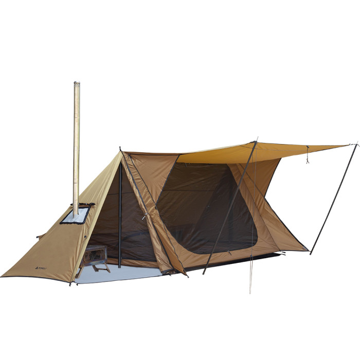 blozen rotatie Wortel STOVEHUT 70 Shelter Hot Tent | Camping Baker Style Shelter Tent With Stove  Jack - Pomoly